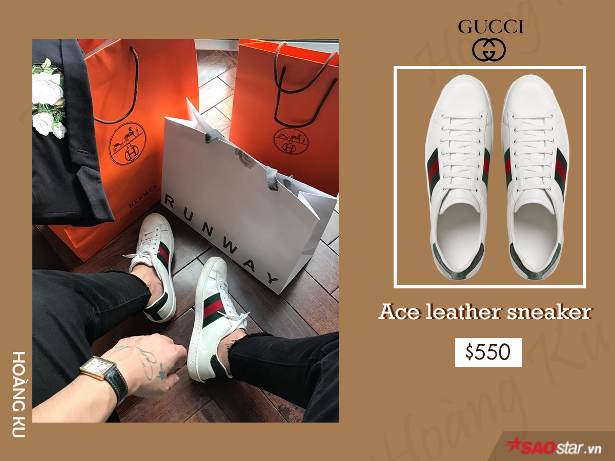 Giày hiệu Hoàng Ku không thiếu, nhưng chỉ Gucci mới khiến anh đổ tiền mạnh đến vậy Ảnh 4