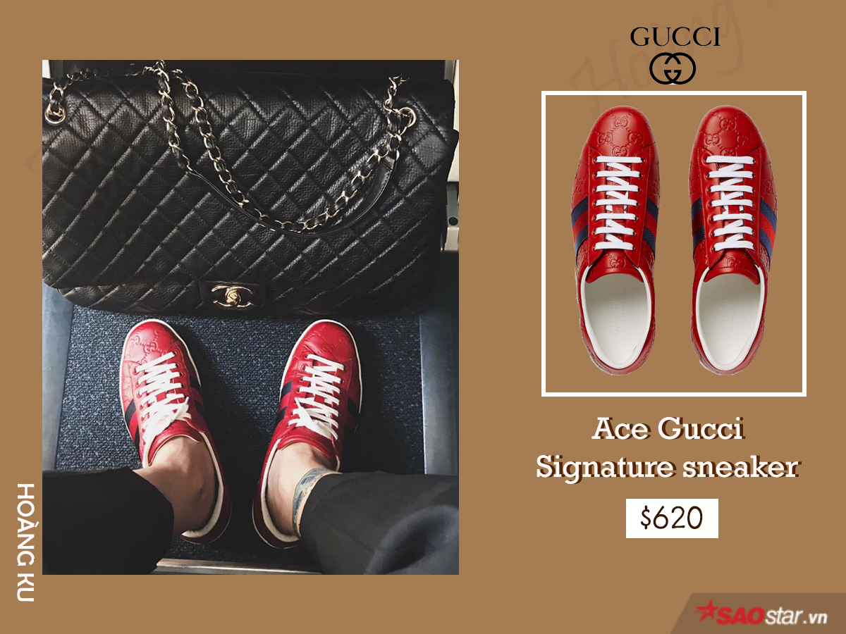 Giày hiệu Hoàng Ku không thiếu, nhưng chỉ Gucci mới khiến anh đổ tiền mạnh đến vậy Ảnh 5