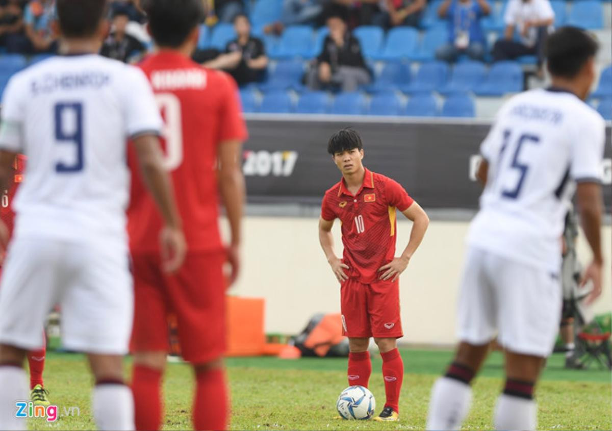 Chi tiết trận U22 Việt Nam 0-3 U22 Thái Lan: Công Phượng hỏng 11 mét, U22 VN rời SEA Games Ảnh 1