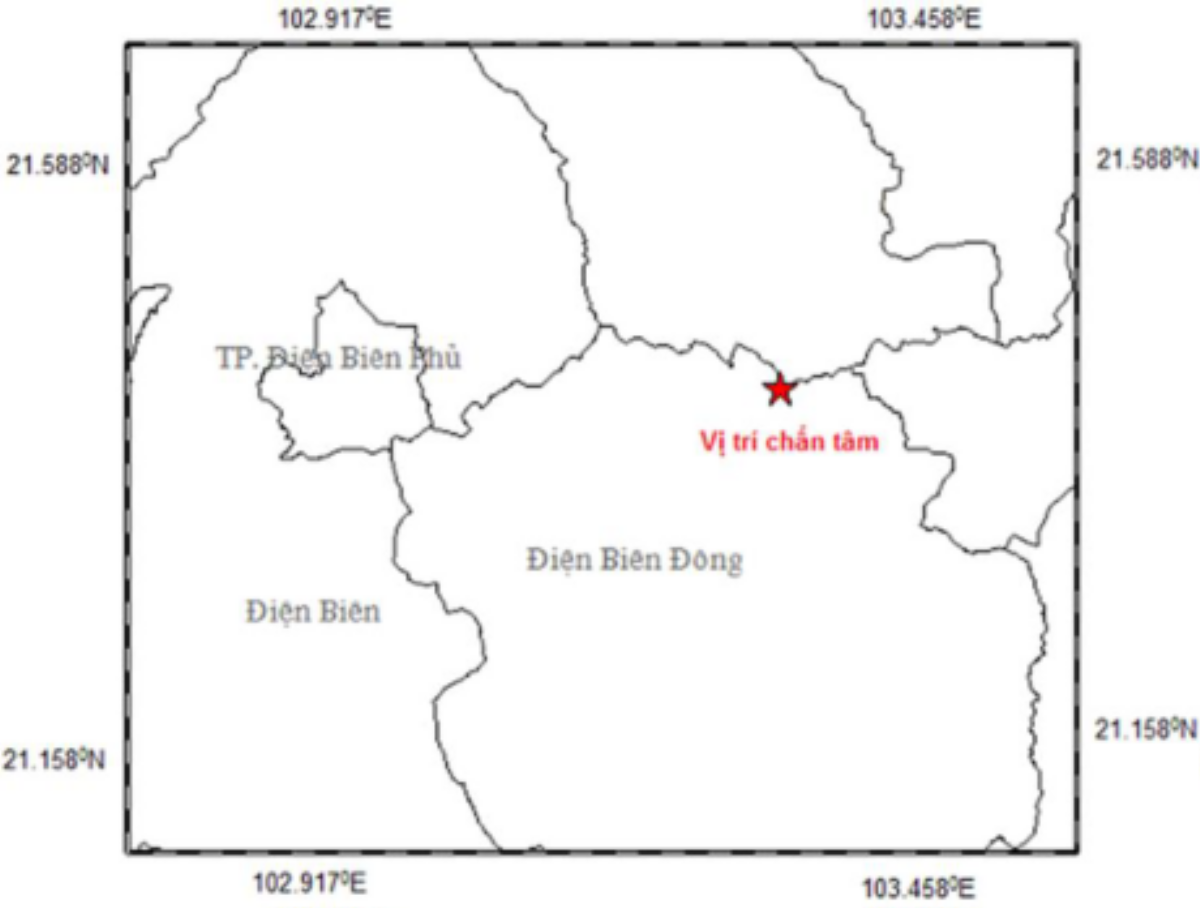 Liên tiếp xảy ra 4 trận động đất trong 4 ngày tại Việt Nam Ảnh 1