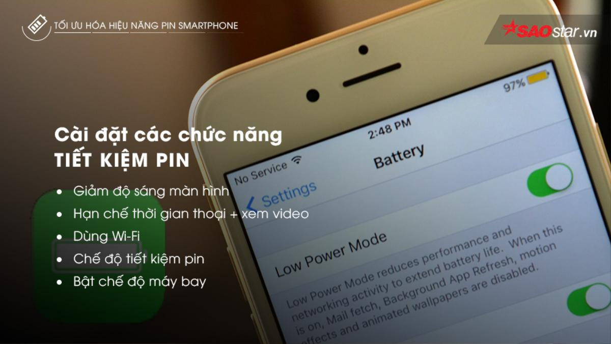 “Chiến lược” bảo vệ tuổi thọ pin smartphone một cách hiệu quả nhất Ảnh 4