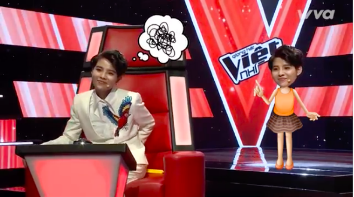 Hậu trường The Voice Kids 2017: Vũ Cát Tường bối rối trước đề nghị 'mặc váy' của Tiên Cookie Ảnh 4