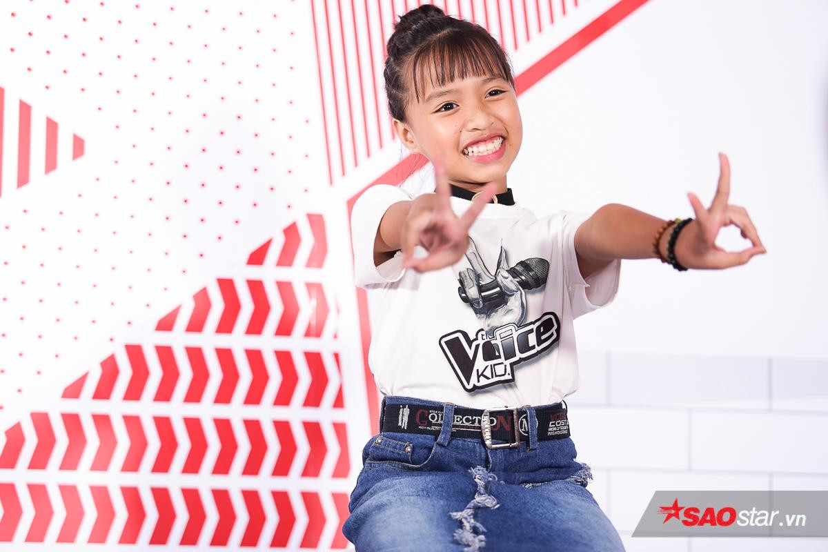 'Cô bé lô tô' Khả Vy The Voice Kids: 'Con muốn sau này có thể đứng hát trên một sân khấu lớn' Ảnh 4