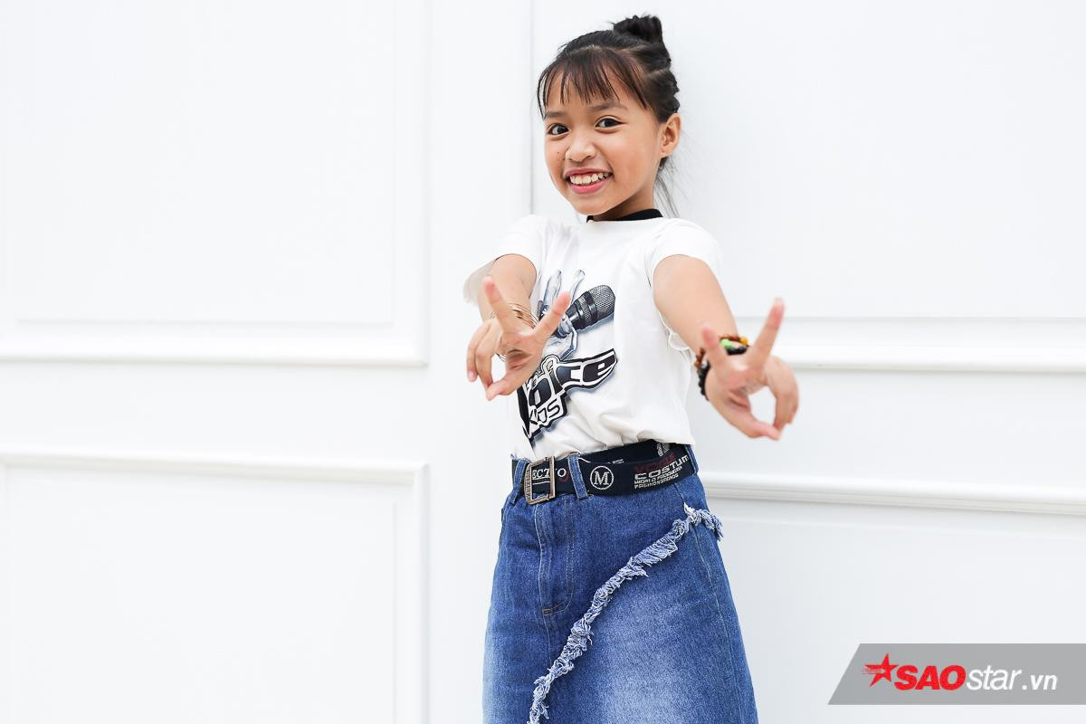 'Cô bé lô tô' Khả Vy The Voice Kids: 'Con muốn sau này có thể đứng hát trên một sân khấu lớn' Ảnh 1