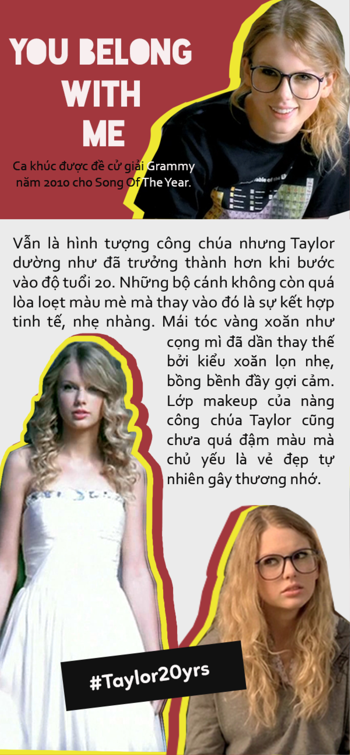 Tư duy thời trang qua từng thời kì sáng tác của Taylor Swift đã thay đổi thế nào? Ảnh 3