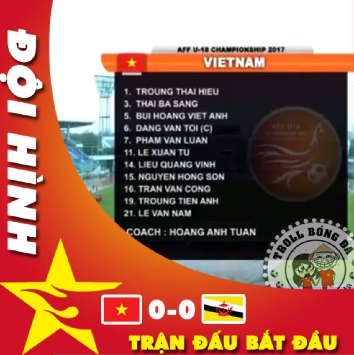 ‘Hủy diệt’ Brunei, U18 Việt Nam vươn lên đầu bảng U18 ĐNA Ảnh 3