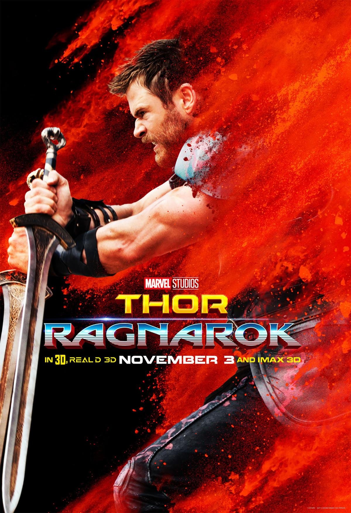 Sợ fan lãng quên, 'Thor: Ragnarok' hâm nóng bằng đoạn TV Spot cùng loạt poster màu mè Ảnh 5