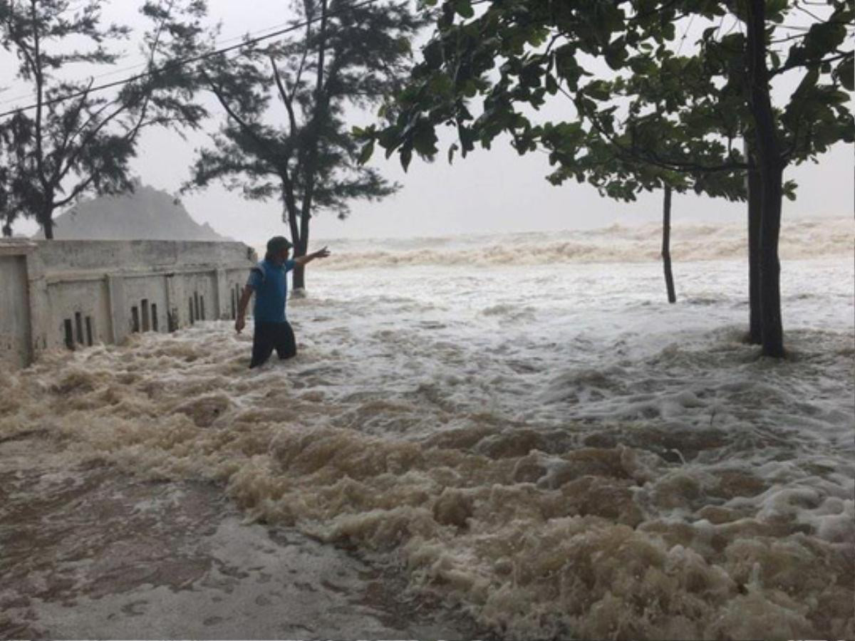 Chùm ảnh: Khung cảnh hoang tàn nơi cơn bão số 10 quét qua Ảnh 26