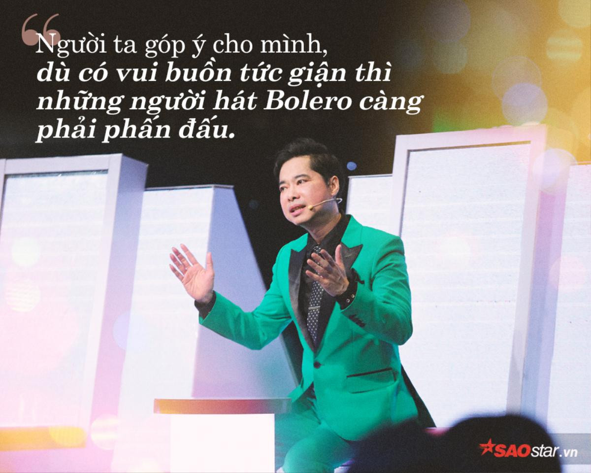 Cố vấn Ngọc Sơn: 'Tùng Dương không thích Bolero ủy mị quá thì có thể nói vậy, đó là quyền của em ấy' Ảnh 3