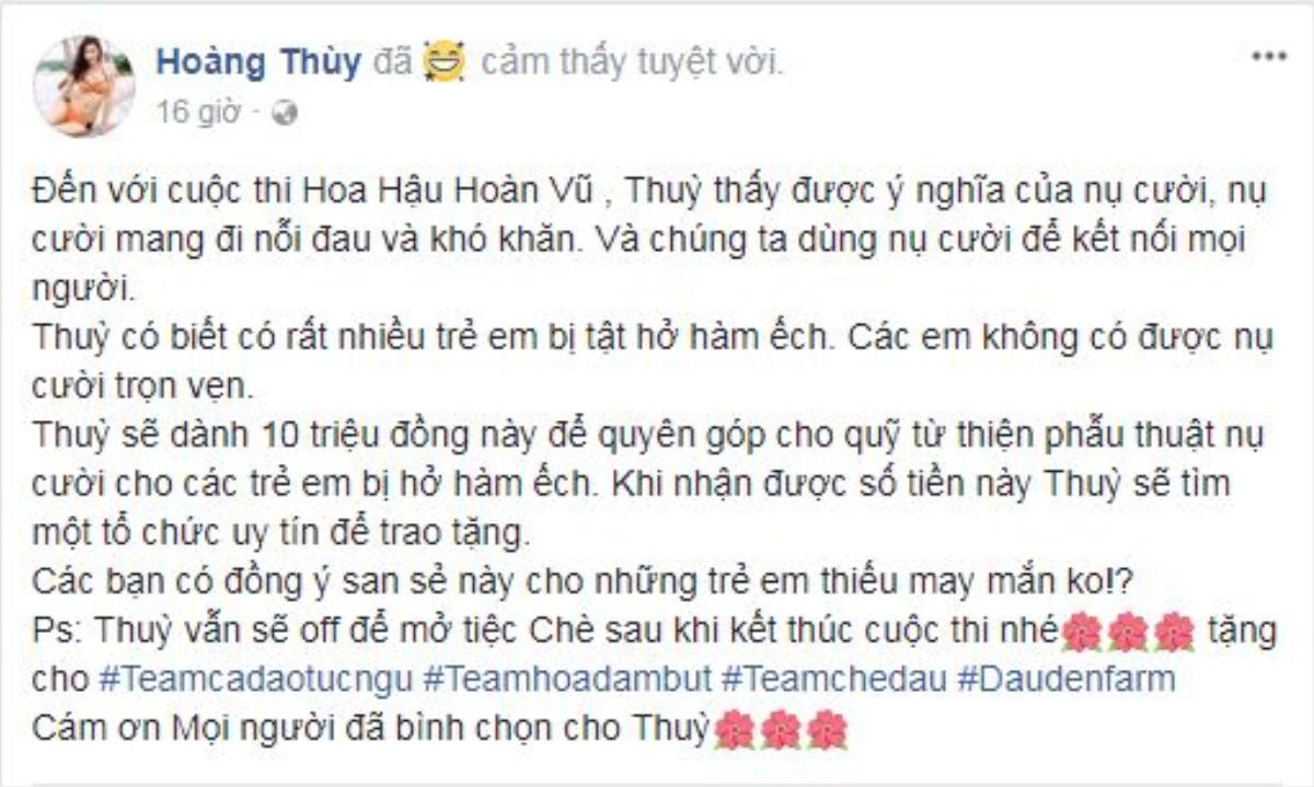 Bị chê không đủ tiêu chuẩn hoa hậu, ‘thánh ca dao’ Hoàng Thùy thâm thúy đáp trả Ảnh 7