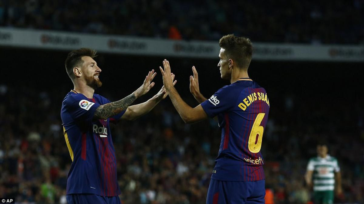 Lionel Messi ghi 4 bàn giúp Barcelona thắng 6 sao Ảnh 5