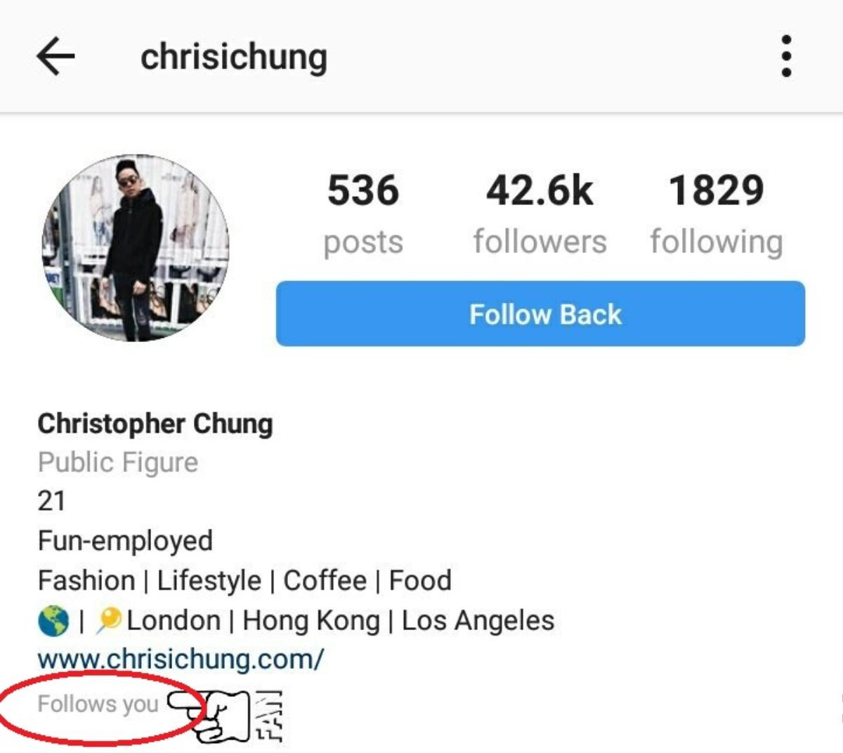 Chỉ cần một dòng chữ, Instagram cuối cùng cũng chịu cho chúng ta biết người khác có đang follow mình hay không Ảnh 1