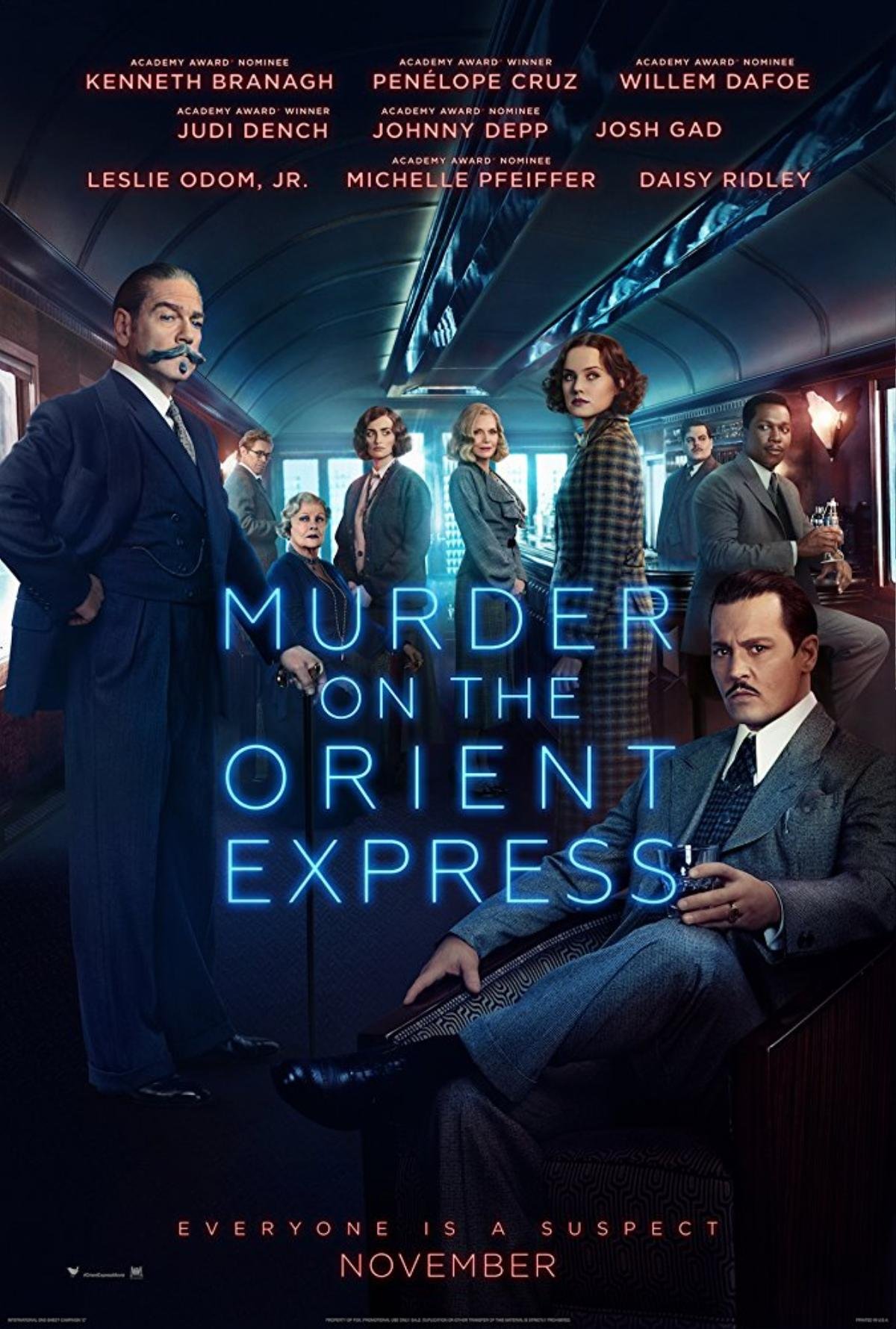 'Murder On The Orient Express': 13 nghi phạm cho vụ án giết người Ảnh 1