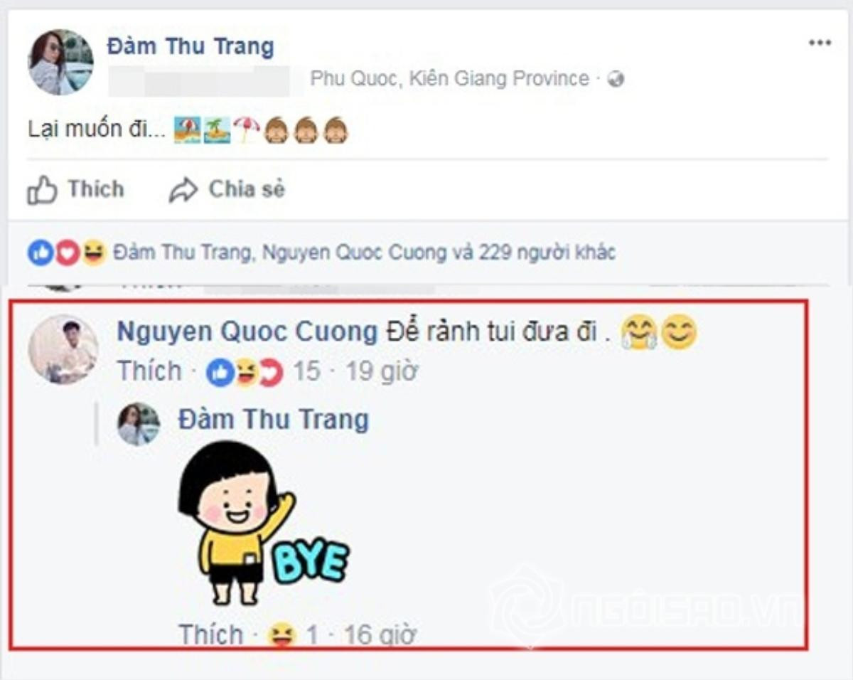 Cường Đô La - Đàm Thu Trang công khai trạng thái 'Đã đính hôn' sau nhiều lần 'thả thính' trên mạng xã hội Ảnh 5