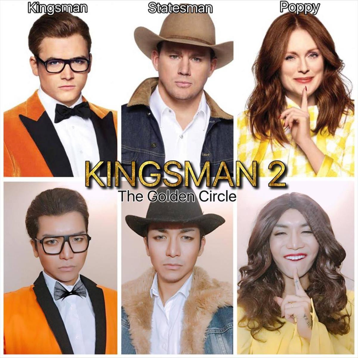 Duy Khánh, BB Trần, Châu Bùi và Diệu Nhi hóa thành loạt nhân vật Kingsman Ảnh 7