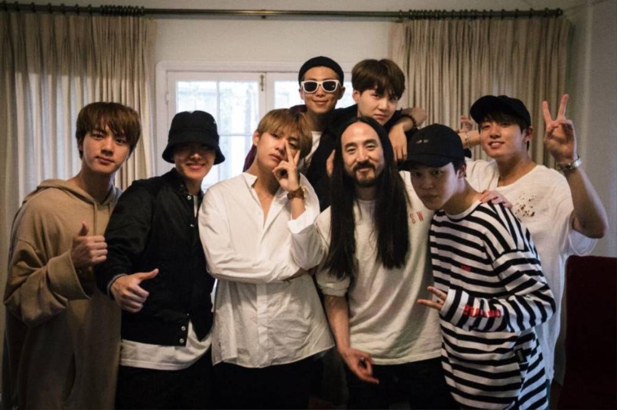 Sau The Chainsmokers, BTS 'thừa thắng' xông lên cùng Steve Aoki? Ảnh 6