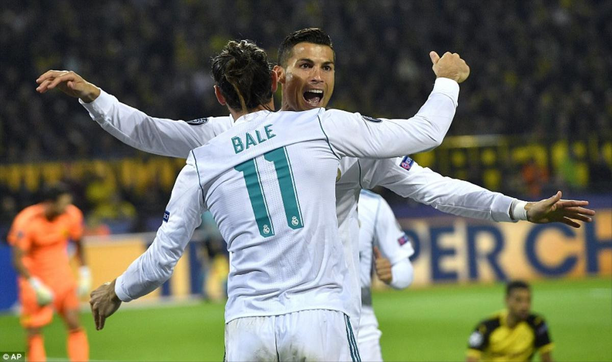 'Song tấu' Bale - Ronaldo tỏa sáng, Real Madrid lần đầu chiến thắng trên 'chảo lửa' Signal Iduna Park Ảnh 3