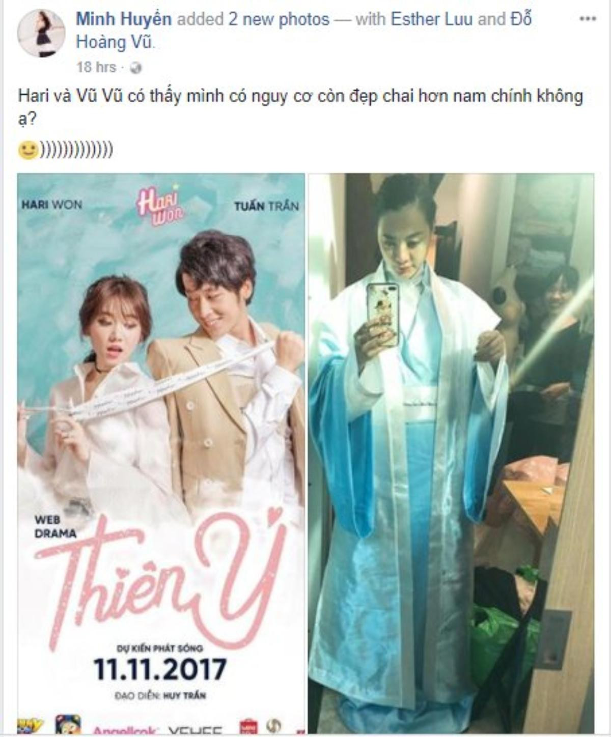 Lộ trang phục đậm chất cổ trang, phải chăng phim 'Thiên ý' của Hari Won đúng là thể loại 'xuyên không'? Ảnh 5