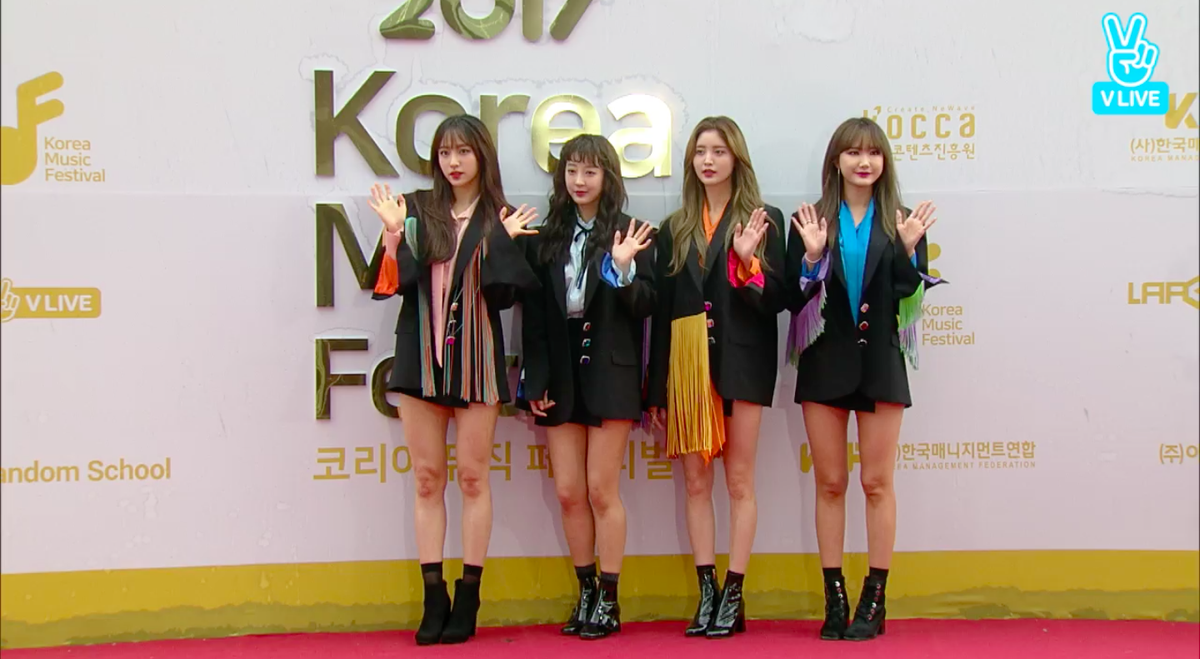 Sunmi, TWICE, EXID, Red Velvet cùng dàn sao khủng đổ bộ thảm đỏ Korea Music Festival 2017 Ảnh 5