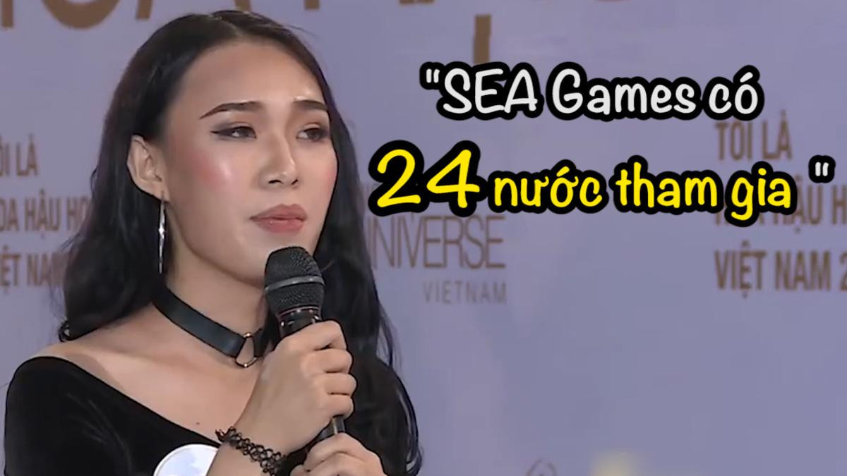 'Khó đỡ' với câu trả lời 'bá đạo' về bóng đá của thí sinh Hoa hậu Hoàn vũ Việt Nam 2017 Ảnh 4