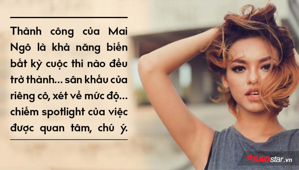 Mai Ngô - Đi đến đâu, ‘chiếm spotlight’ đến đó! Ảnh 4