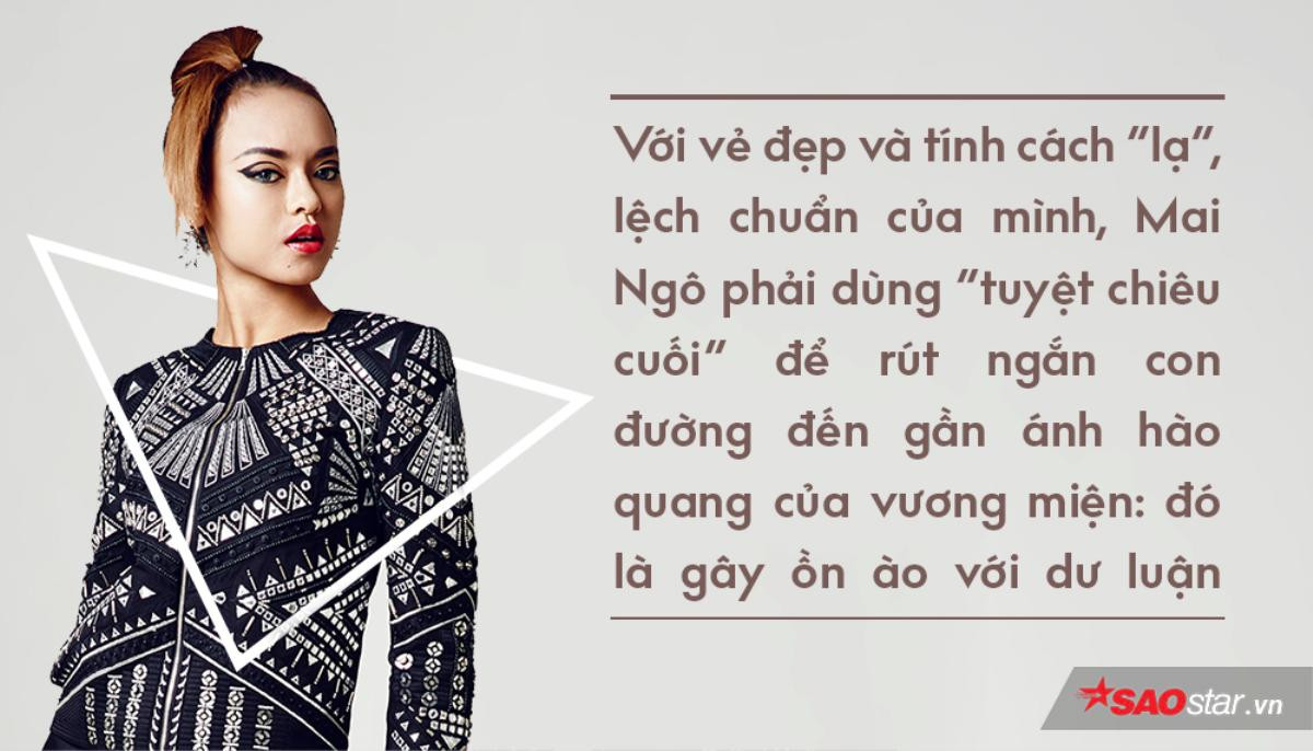 Mai Ngô - Đi đến đâu, ‘chiếm spotlight’ đến đó! Ảnh 3