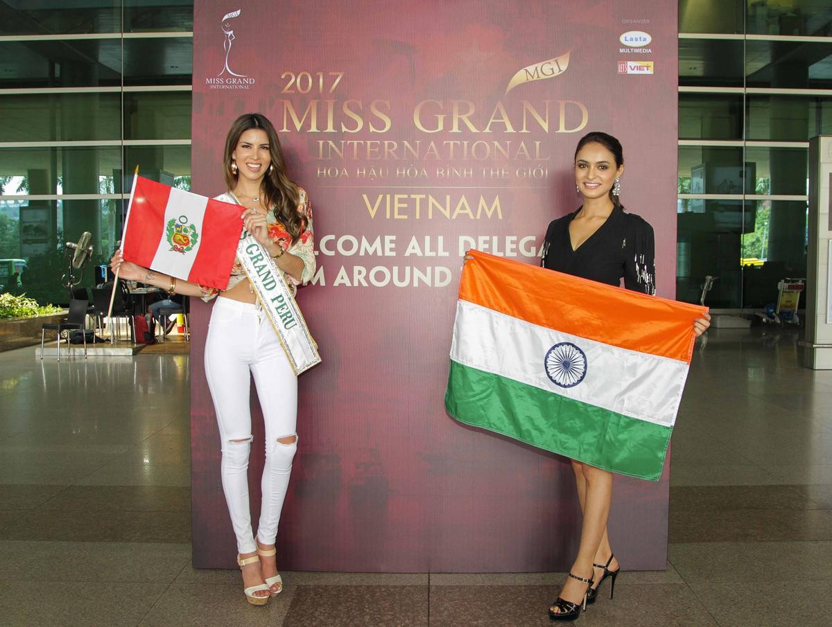 Huyền My rạng rỡ cùng dàn hoa hậu quốc tế, chính thức 'chinh chiến' tại Miss Grand International 2017 Ảnh 20