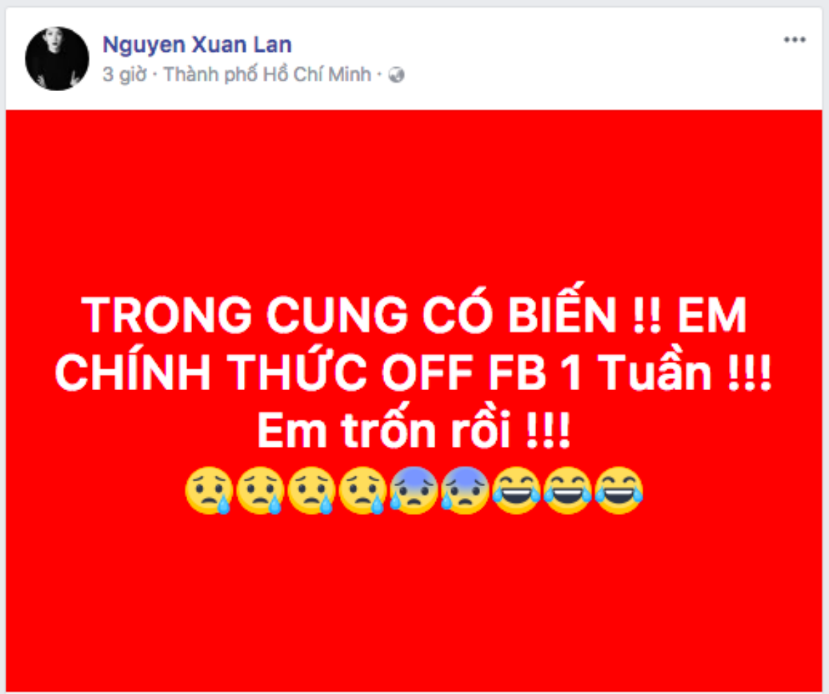 Xuân Lan 'trốn facebook' sau khi tiết lộ từng mua sừng tê giác để 'chữa đồng tính' cho mối tình đầu Ảnh 1