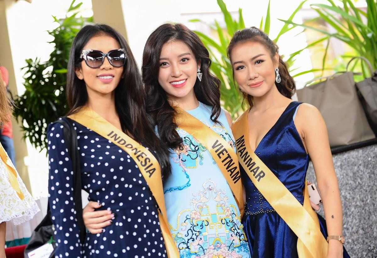 Á hậu Huyền My cùng dàn người đẹp Miss Grand International 2017 hào hứng khám phá động Thiên Đường Ảnh 8