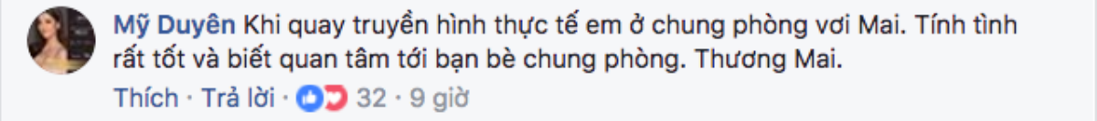 Mỹ Duyên lên tiếng bênh vực Mai Ngô trước 'sóng gió' tại Hoa hậu Hoàn vũ Việt Nam 2017 Ảnh 2