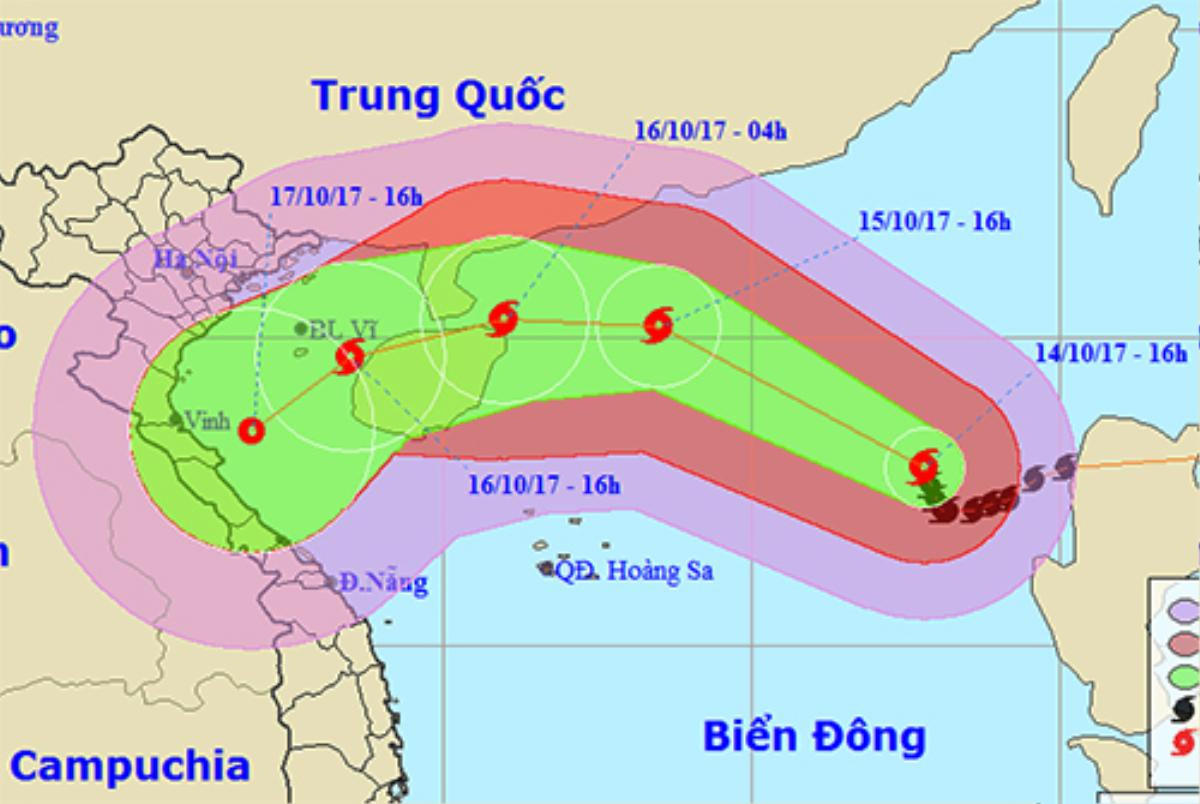 Bão ảnh hưởng Việt Nam, nhưng 'chưa thể dự báo chính xác cấp độ' Ảnh 2