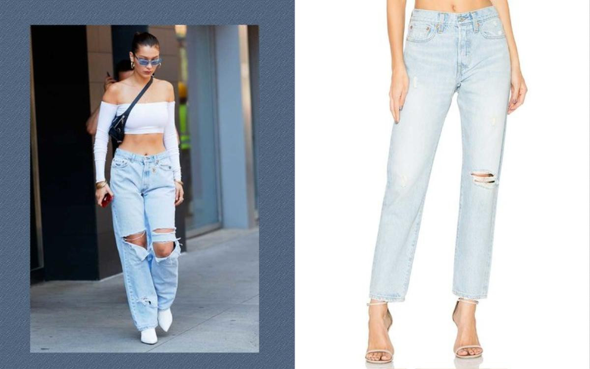 Denim: Sự lựa chọn chung của các sao khi đi du lịch Ảnh 12