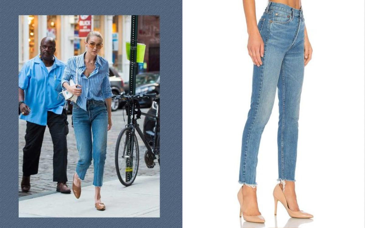 Denim: Sự lựa chọn chung của các sao khi đi du lịch Ảnh 4