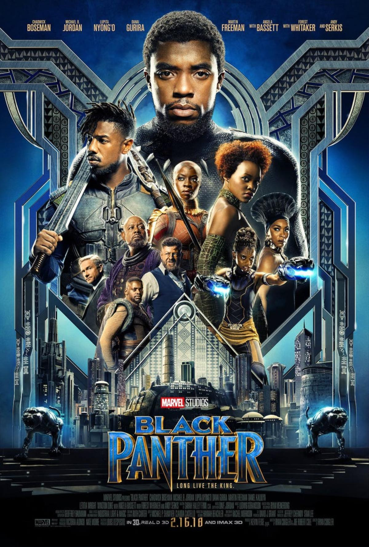 Trailer mới của phim 'Black Panther' hé lộ cuộc chiến khốc liệt giữa 'Báo Đen' và 'Báo Đốm' Ảnh 3