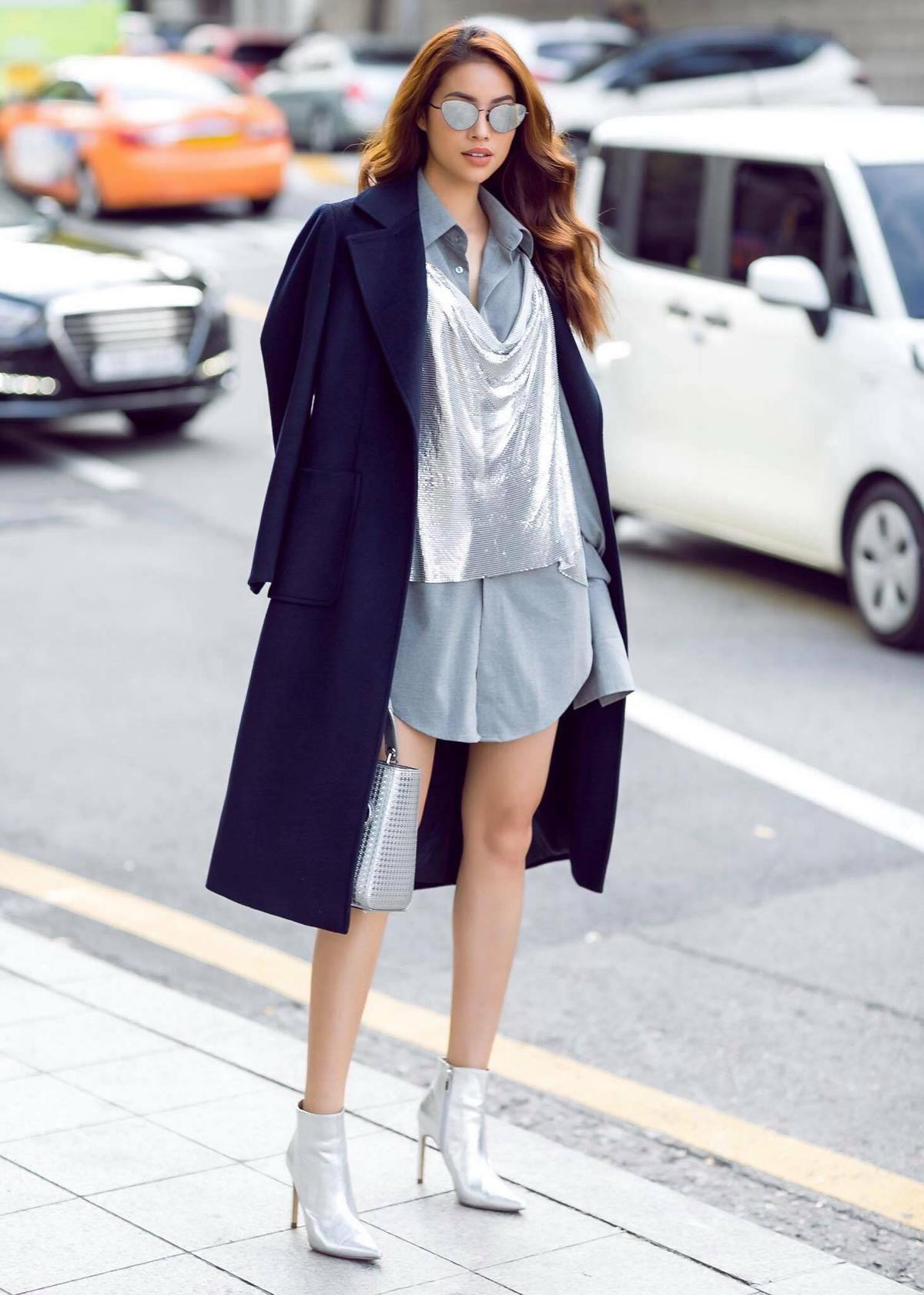 Streetstyle tuần qua: Thời tiết se lạnh chẳng thể ảnh hưởng 'trình' mặc đẹp của sao Việt Ảnh 1