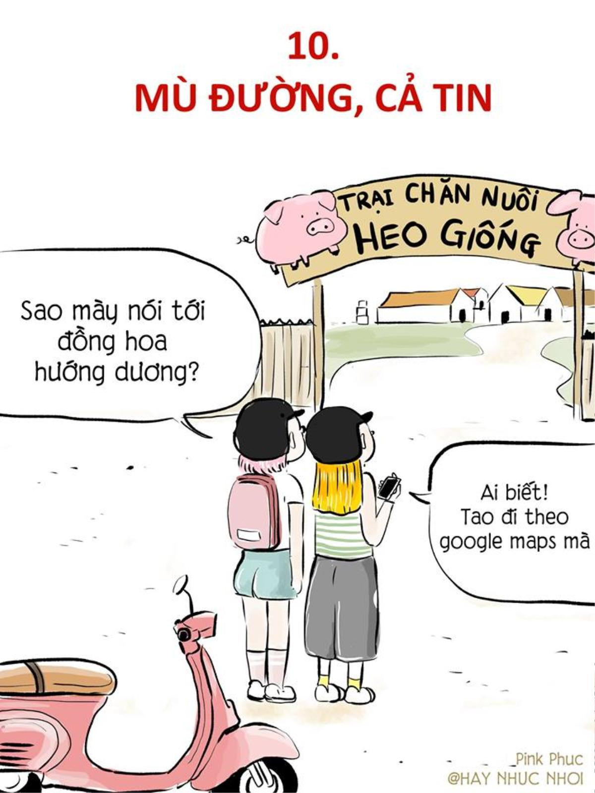 Bộ tranh vui: Những tình huống khi đi phượt - Chuẩn không cần chỉnh! Ảnh 11