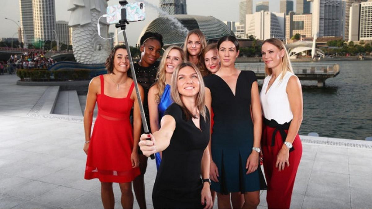 Tứ đại mỹ nhân quần tụ tại WTA Finals Ảnh 1