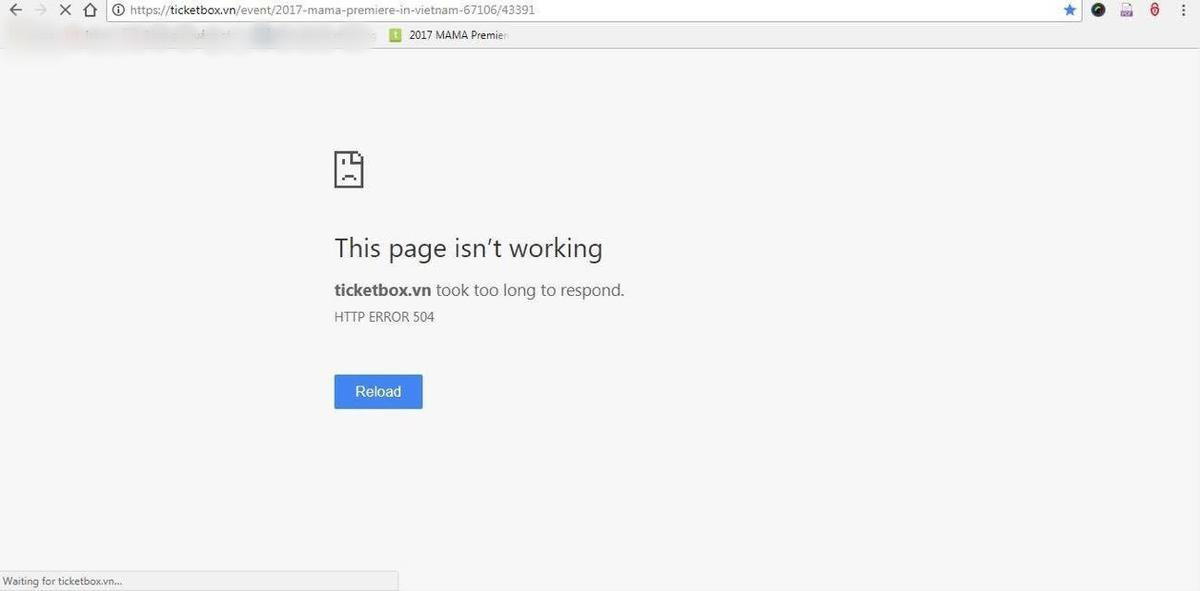 MAMA 2017 tại Việt Nam: 'Sập' cổng bán vé vì quá tải người truy cập Ảnh 1