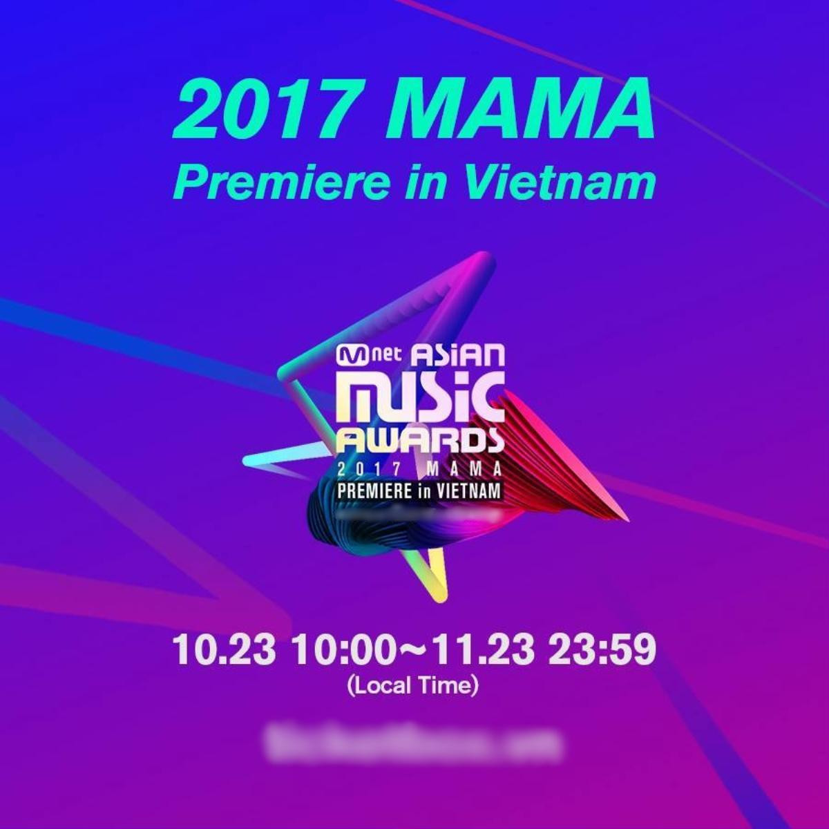 MAMA 2017 tại Việt Nam: Vé đã hết sạch sau ít giờ mở bán Ảnh 1