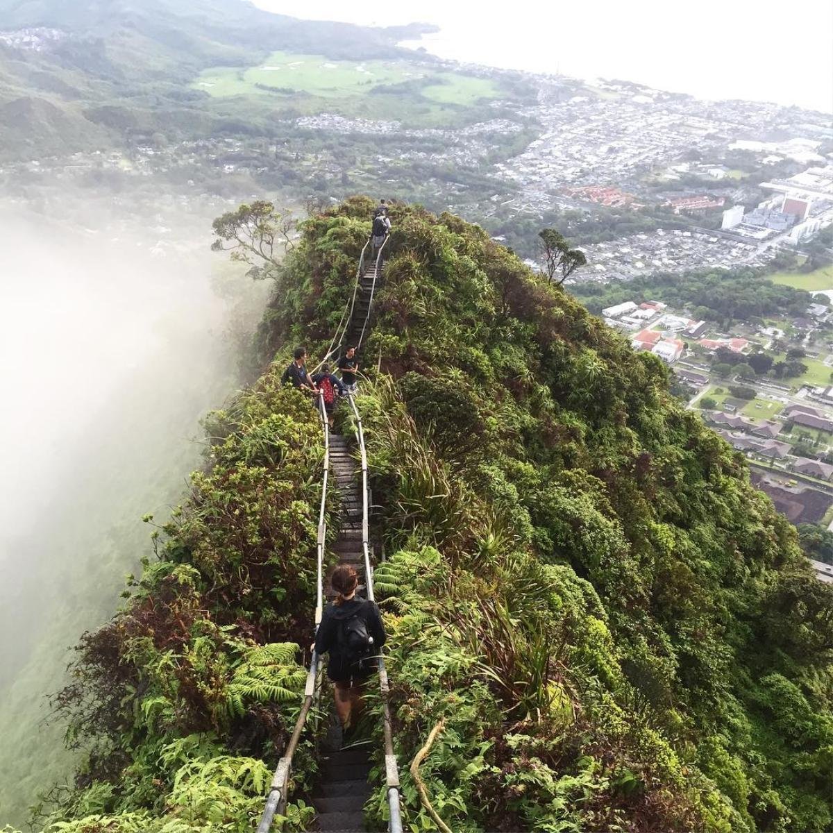 Con đường mang tên 'nấc thang lên thiên đường' ở Hawaii Ảnh 9