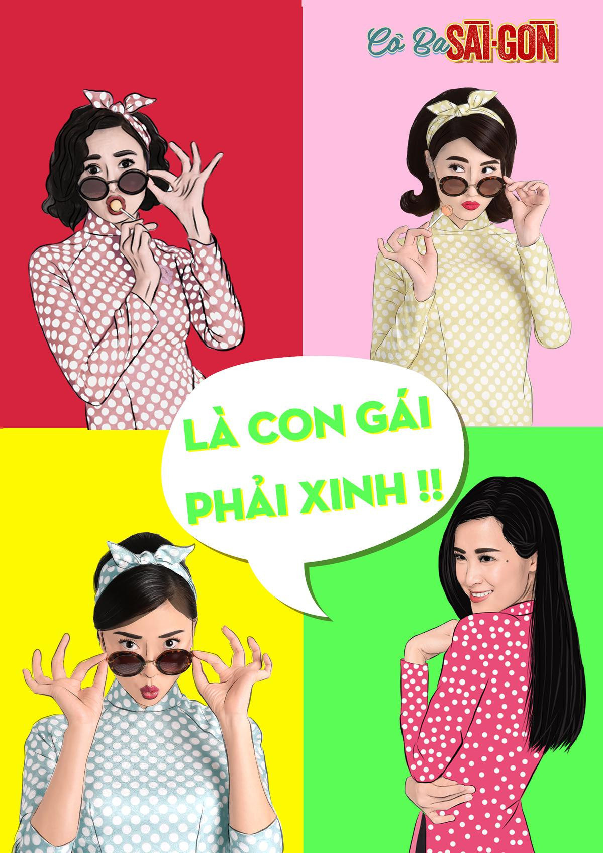 Đông Nhi, Diễm My 9x chụp ảnh pop-art cùng 'mẹ con' Ngô Thanh Vân - Lan Ngọc Ảnh 9