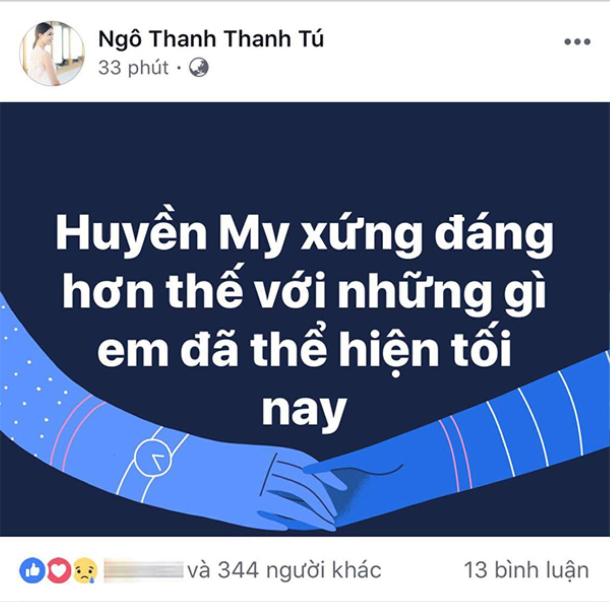 Sao Việt gửi lời động viên, an ủi Huyền My khi trượt Top 5: 'Em đã làm rất tốt' Ảnh 5