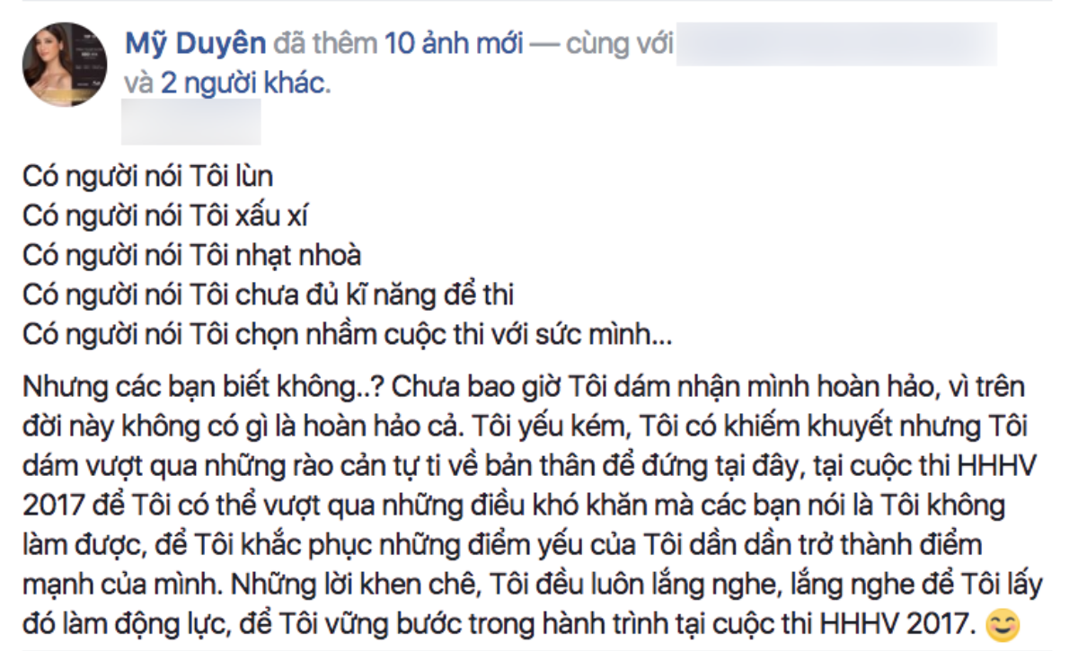 Mỹ Duyên lên tiếng khi bị chê thiếu chiều cao, nhạt nhòa vẫn cố thi Hoa hậu Ảnh 1