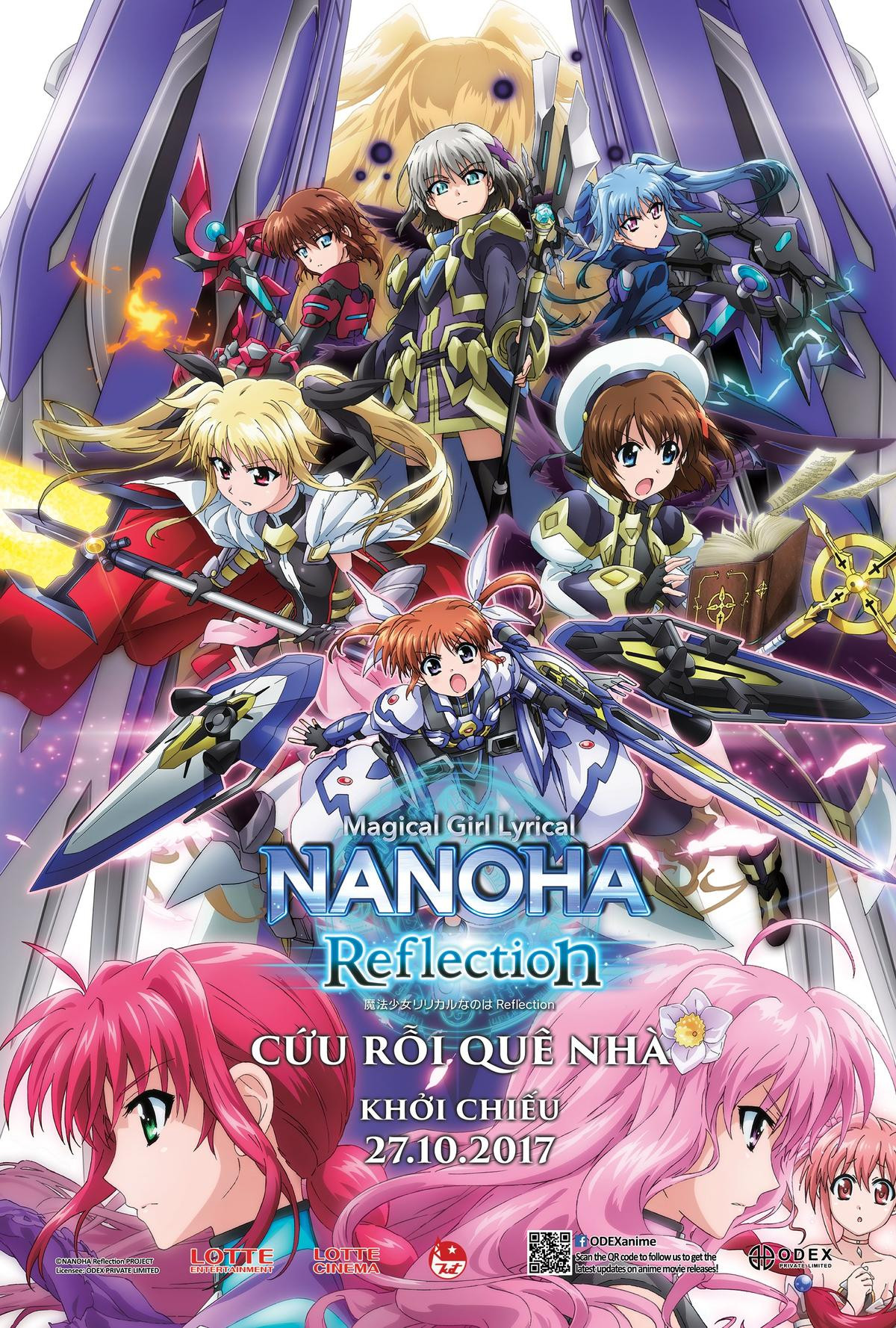 Fan shoujo không thể bỏ qua anime nổi tiếng 'Nanoha: Cứu rỗi quê nhà' thuộc Magical Girl Lyrical Ảnh 1