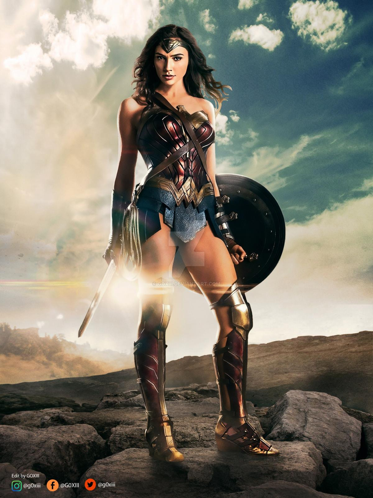 Hâm mộ Gal Gadot, Minh Tú hóa thân thành Wonder Woman Ảnh 7