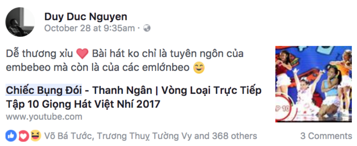 Bảo Thy, Lilly Nguyễn, Tú Hảo, Kỳ Duyên gây sốt với những bản cover Chiếc bụng đói siêu đáng yêu Ảnh 3