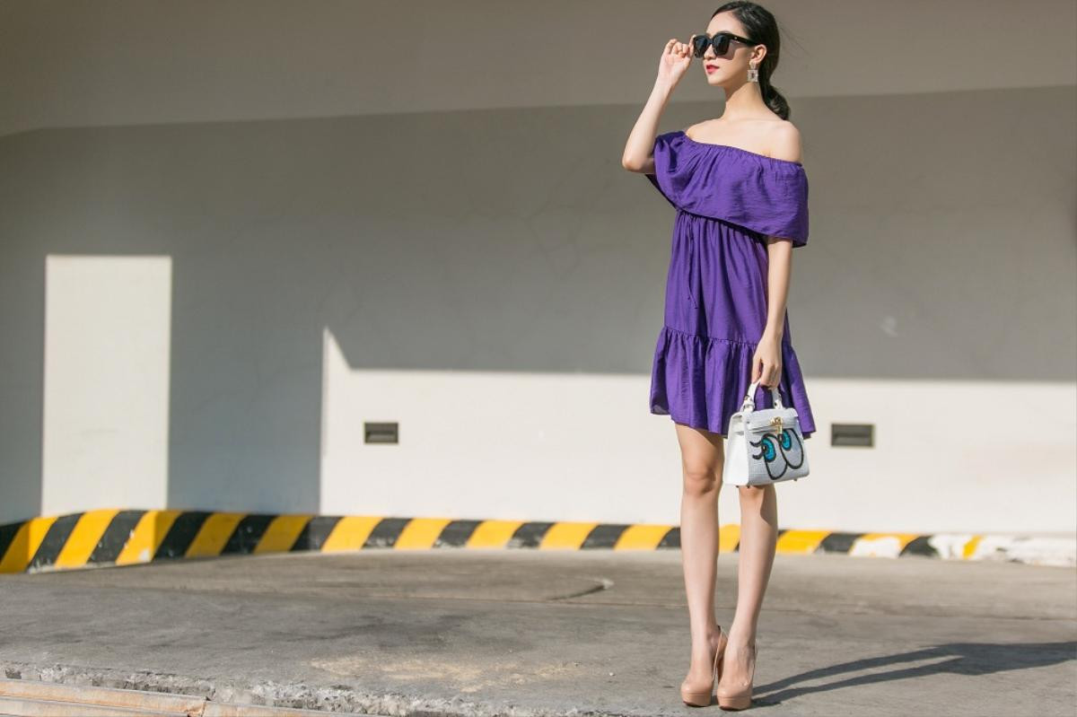 Nằm ngoài đường đua hàng hiệu, Hà Thu diện street style vẫn đầy 'khí chất' hút mọi ánh nhìn Ảnh 9