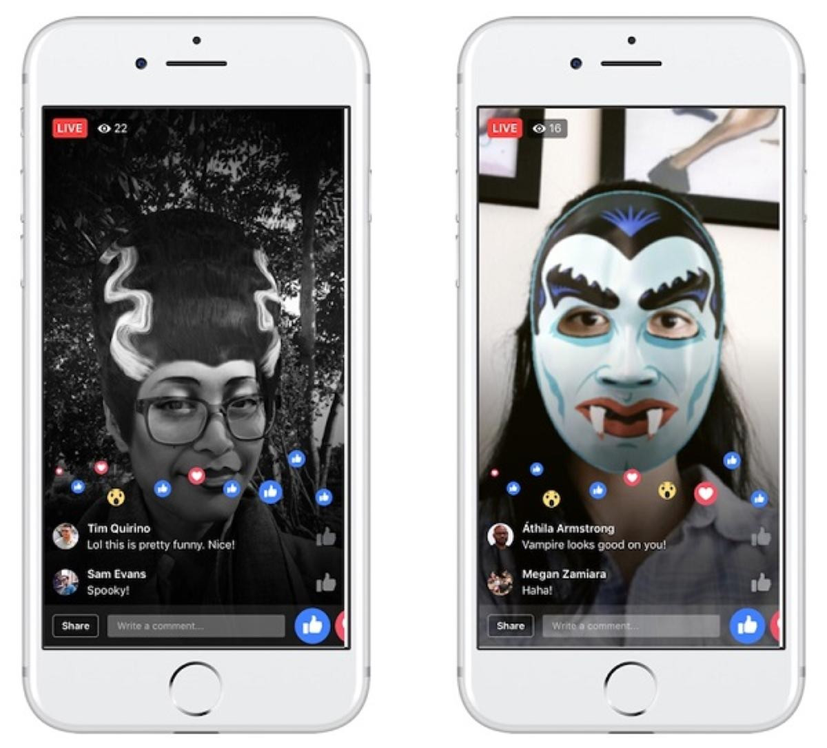 Facebook vừa tung ra nhiều tính năng thú vị cho Halloween, bạn đã biết chưa? Ảnh 2