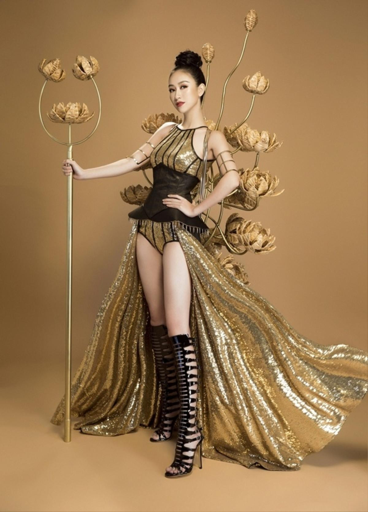 Không đạt giải cao, Hà Thu vẫn được chú ý ở Miss Earth nhờ loạt trang phục ấn tượng Ảnh 7