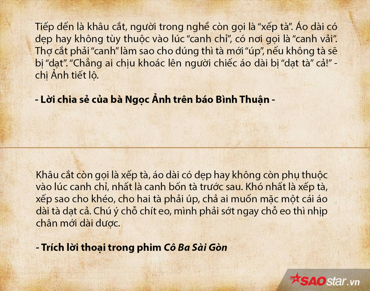 Thực hư phim 'Cô Ba Sài Gòn' giống hệt bí quyết may áo dài của nghệ nhân 69 tuổi Ngọc Ảnh? Ảnh 5